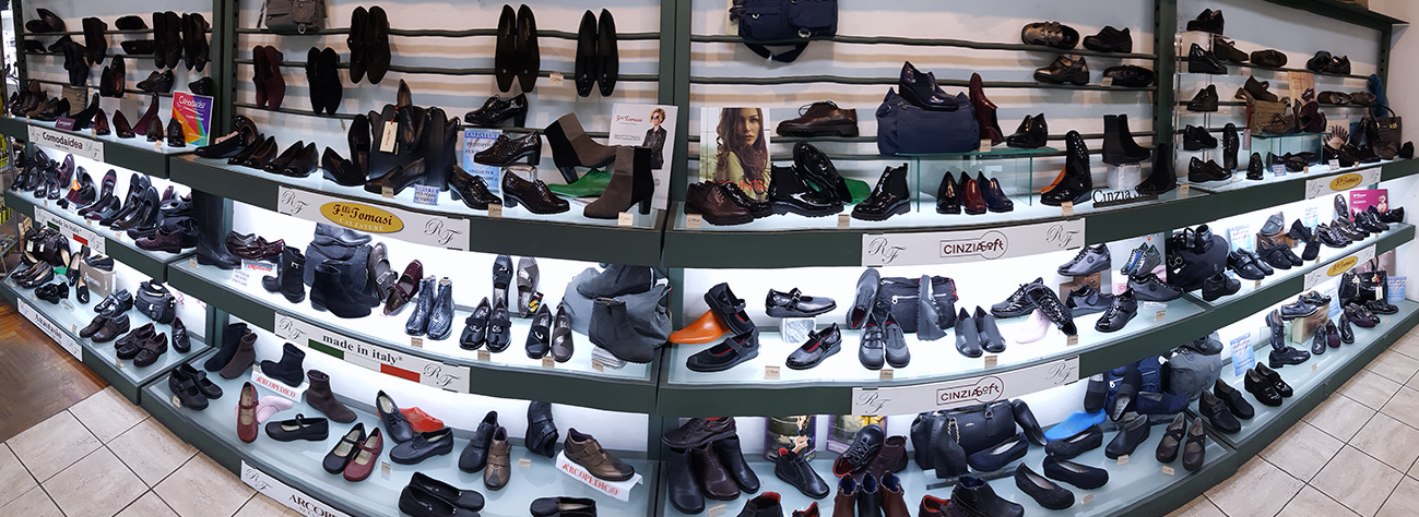 Outlet calzature comode per plantari